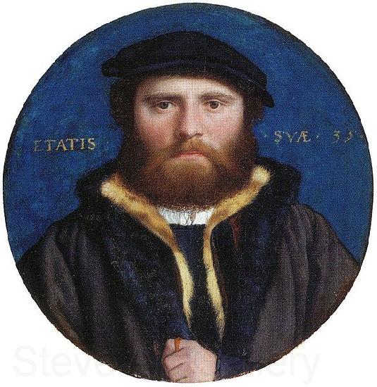Hans holbein the younger Portrait of an Unidentified Man, possibly the goldsmith Hans of Antwerp